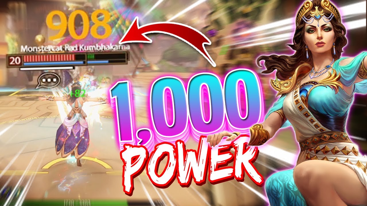 I Got 1,000 Power On Hera So I Could DO THIS IN SMITE...