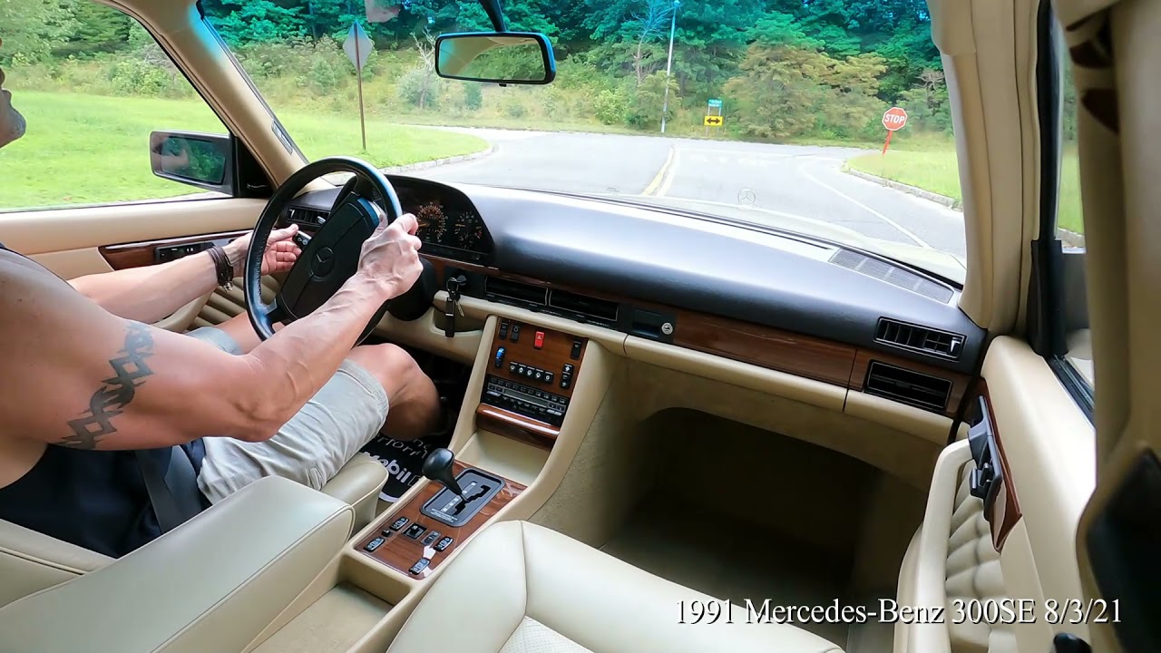 1991 Mercedes-Benz 300SE Drive Video 8/3/21