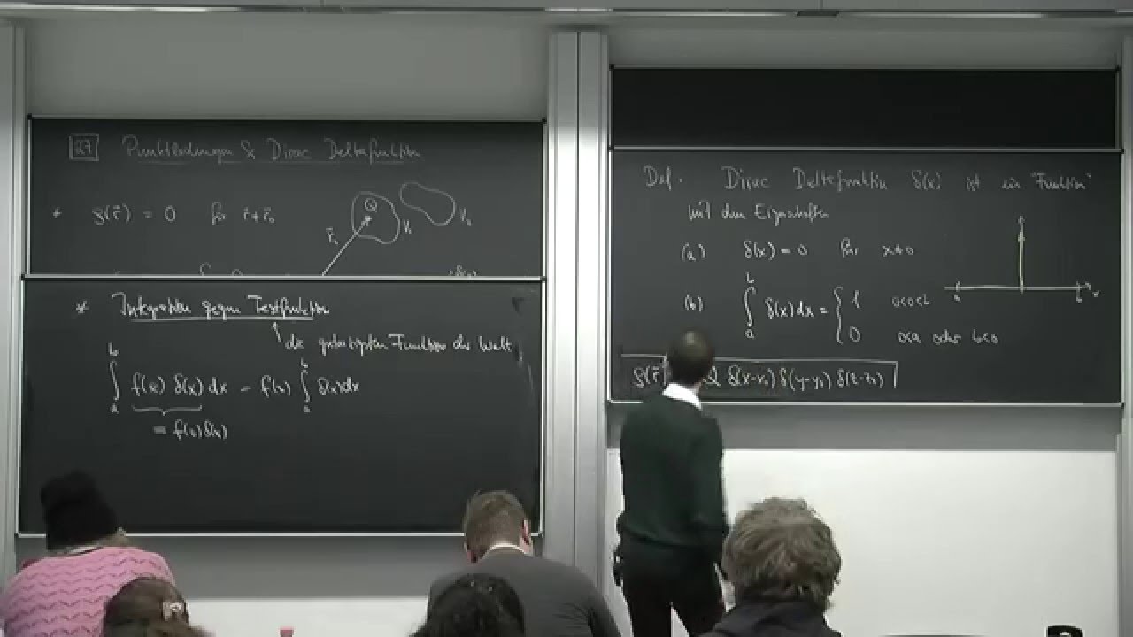 Pk5 KTP WS15 VL18 Punktladungen und Dirac Deltafunktion