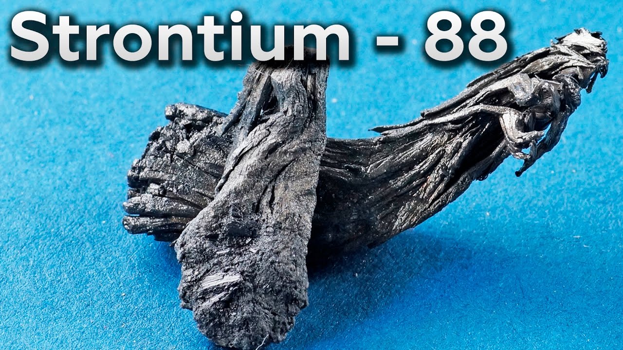 Strontium  - Metal that Absorbs X-RAYS!