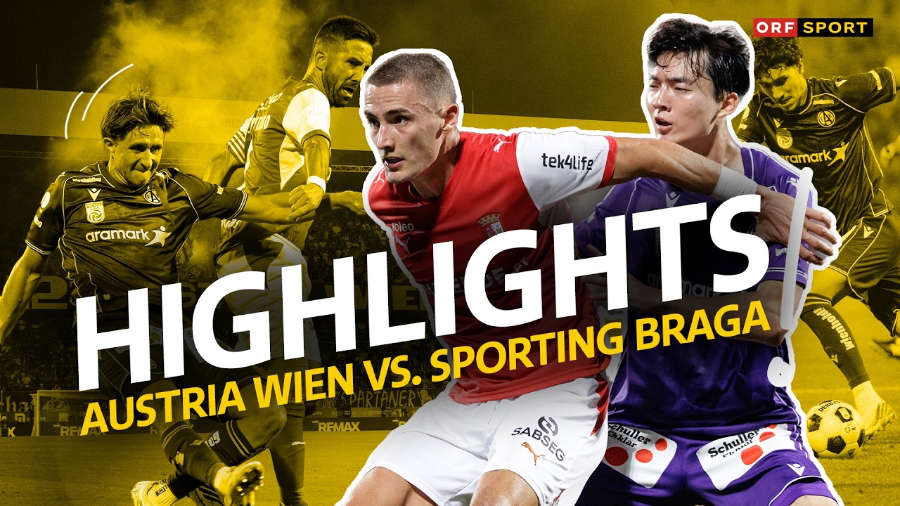 Highlights | Austria Wien vs. Sporting Braga | UEFA Conference League