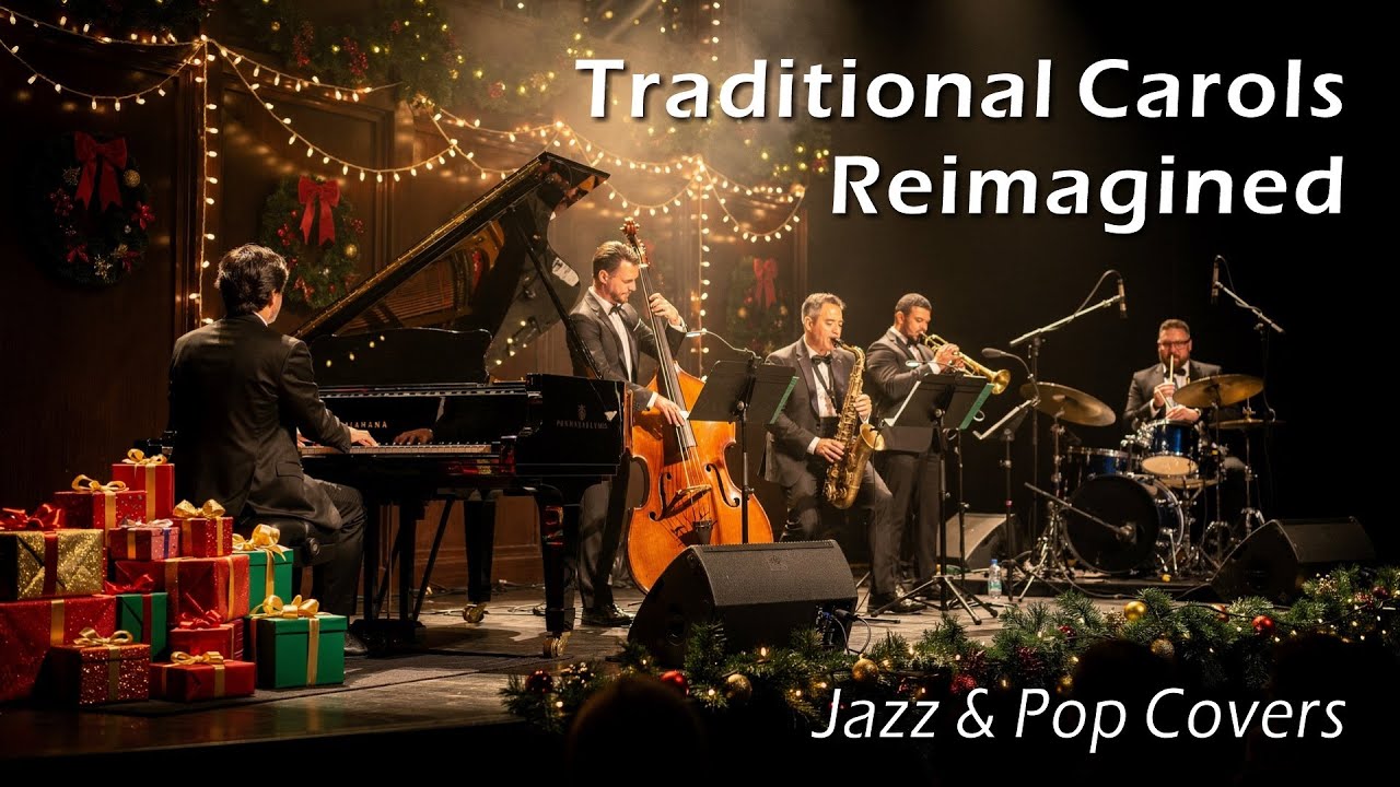 Ultimate Jazz & Pop Covers 🎷25 Traditional Christmas Carols 🎄Music for study, work or relaxing