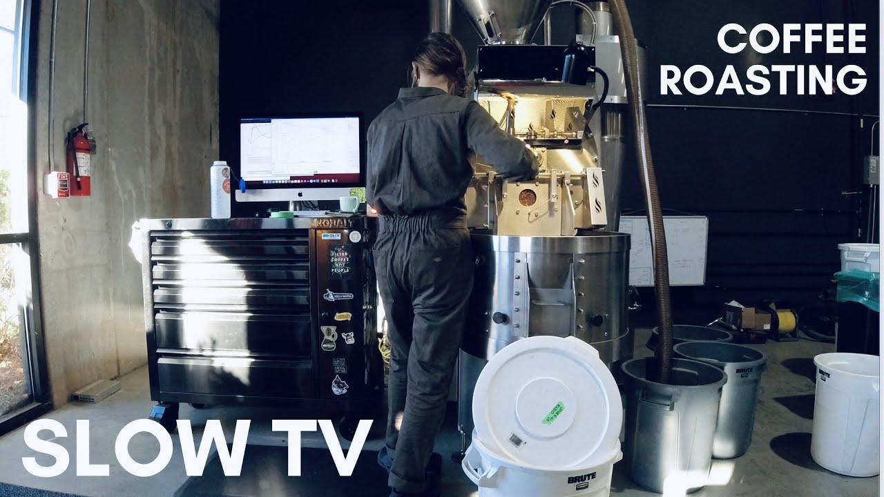 Slow TV Coffee Roasting: One Roast, Start to Finish (13 minutes) on Loring 15k Falcon