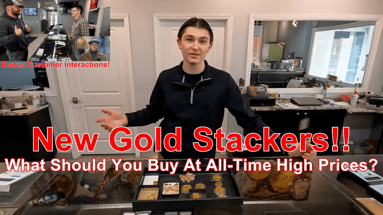 What Should New Gold Stackers Buy With Spot Price at $5,000/Oz?! Eagles? Buffalos? Bars? Fractional?