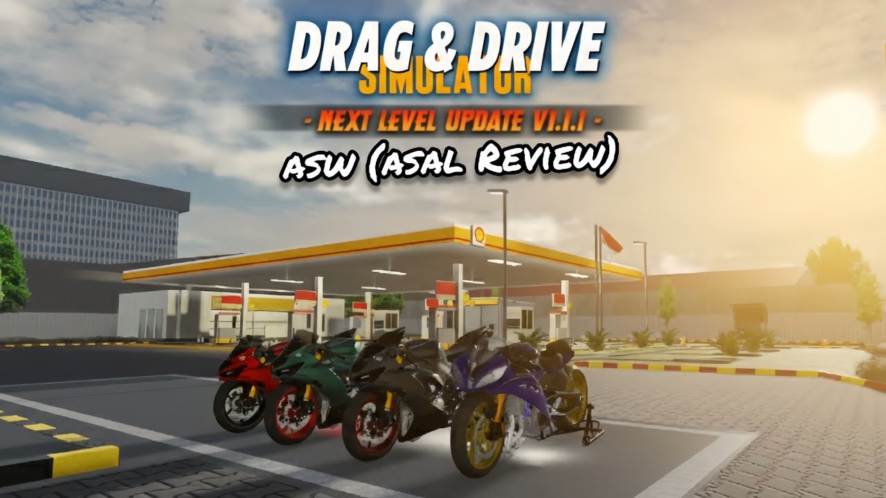 ROBLOX - ASW (Asal Review) Update Awal Tahun + New Code Reedem!! Drag & Drive Simulator