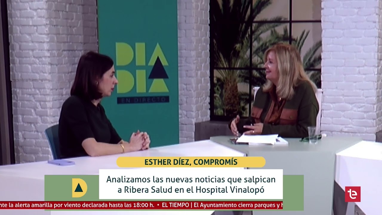DÍA A DÍA | Esther Díez Portavoz Compromís – 22/01/2026