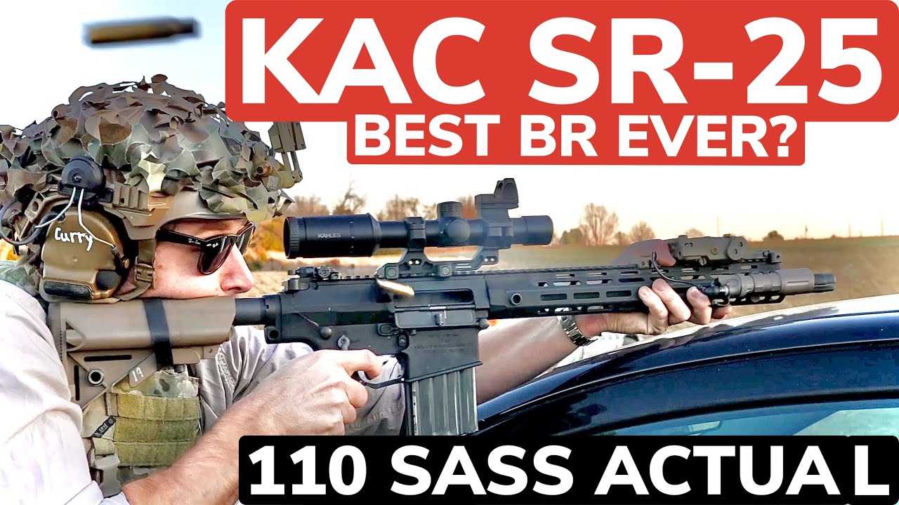KAC SR-25 — лучшая боевая винтовка всех времён? Лучше ли она, чем SCAR или LMT?