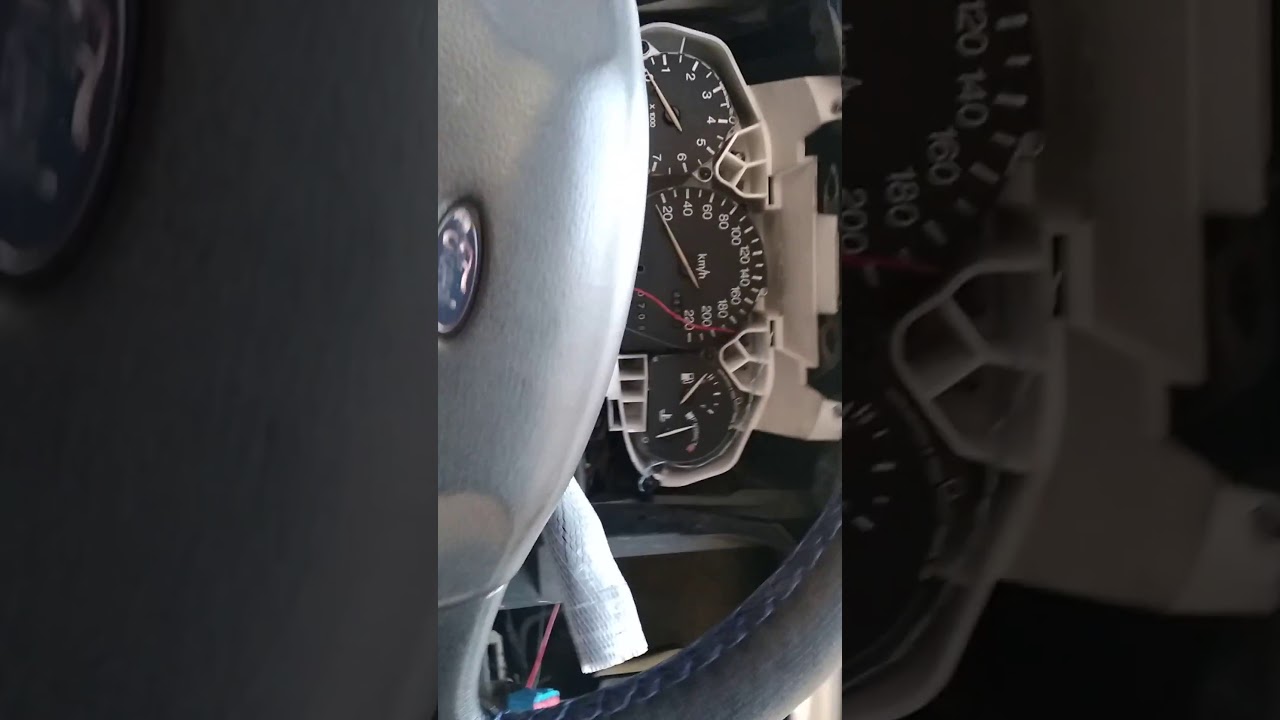 Ford escort LED aydınlatma kilometre gösterge led