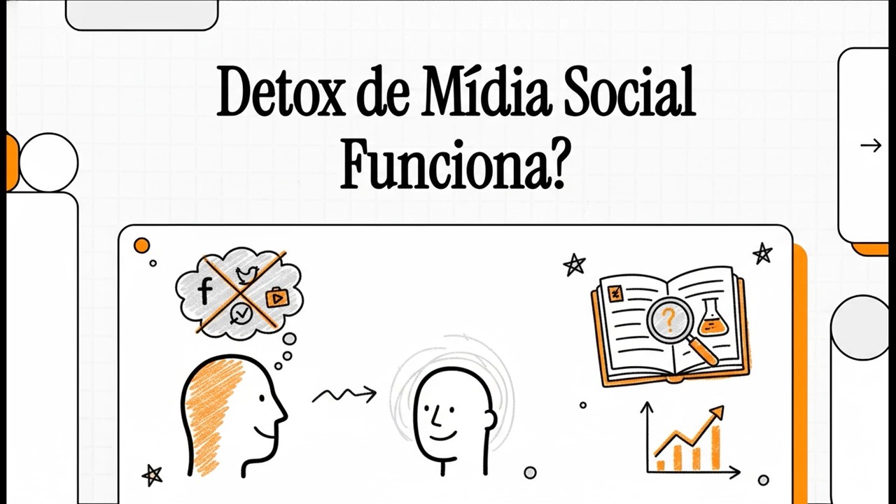 O Detox Digital é uma Ilusão? O que a Ciência Realmente Diz sobre Largar as Redes Sociais
