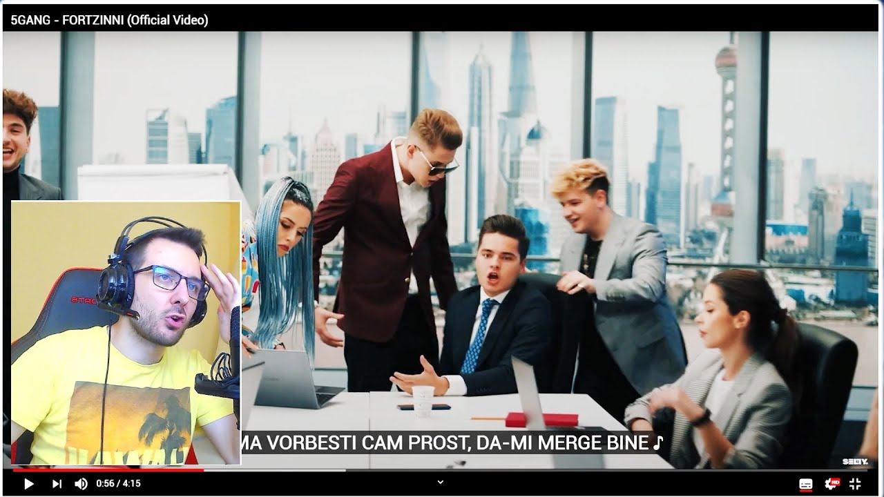 Reactionez la 5GANG - FORTZINNI