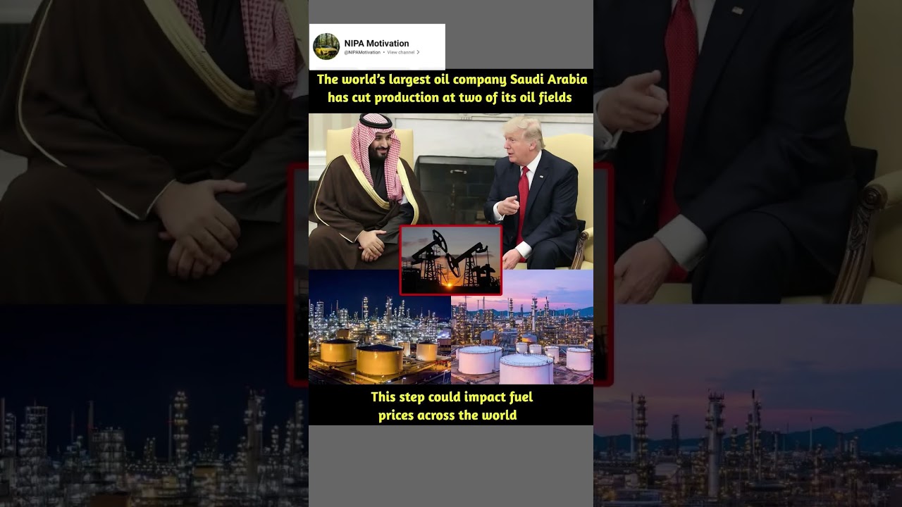 This step could impact fuel prices across the world