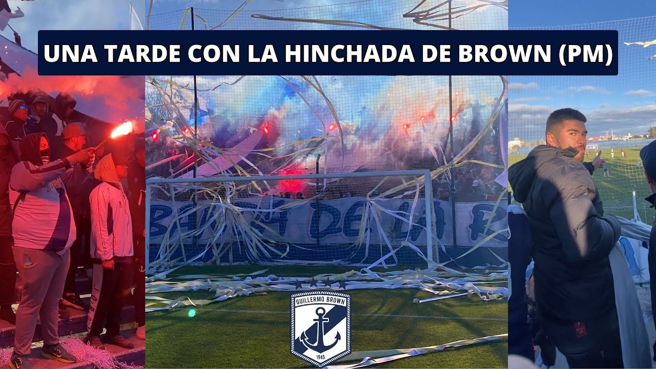 ESTO ES LA PATAGONIA | BROWN de PUERTO MADRYN, su GENTE y ASI es UNA  HINCHADA del SUR ARGENTINO