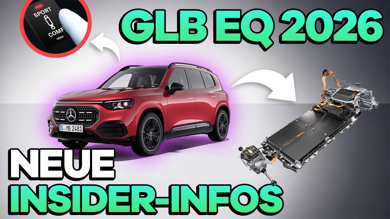 Mercedes GLB EQ [2026]: Alle Motoren + Batterien, Reichweiten, Laden & Unterschiede erklärt