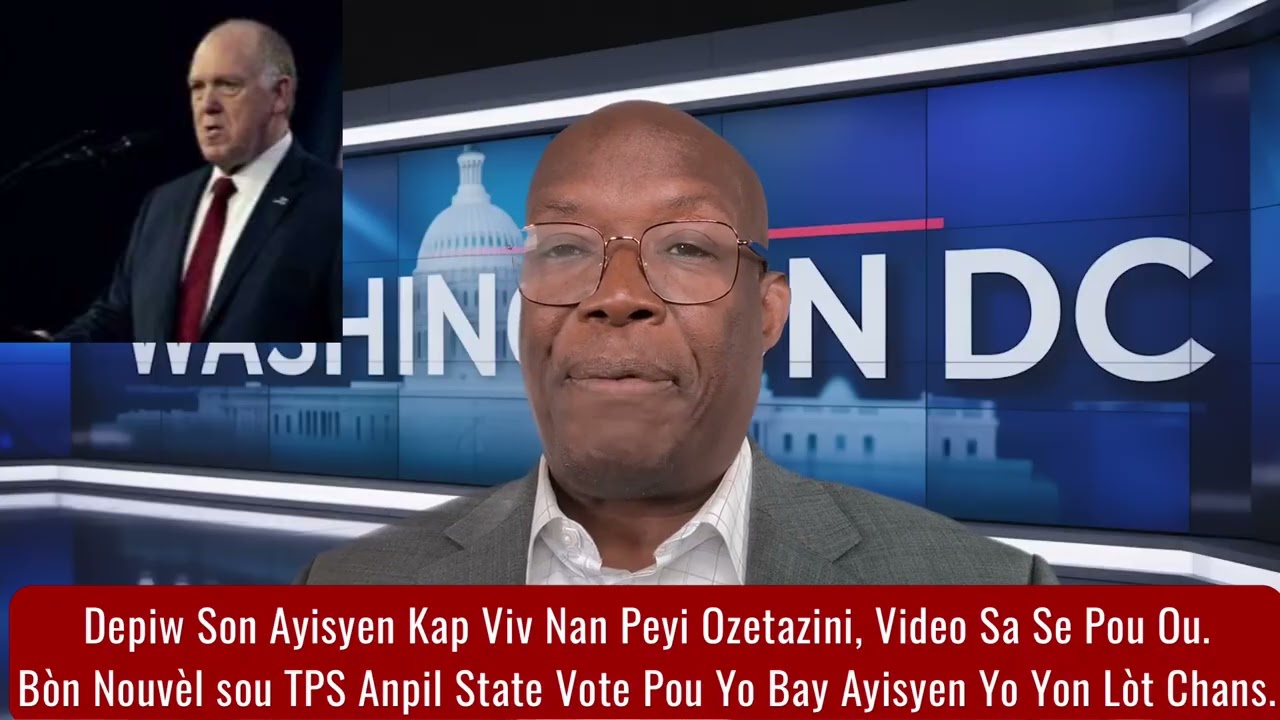 Bòn Nouvèl Pou Tout Ayisyen Kap Viv nan Peyi Ozetazini, Gen Anpil Chans Pou Yo Renouvle TPS La…