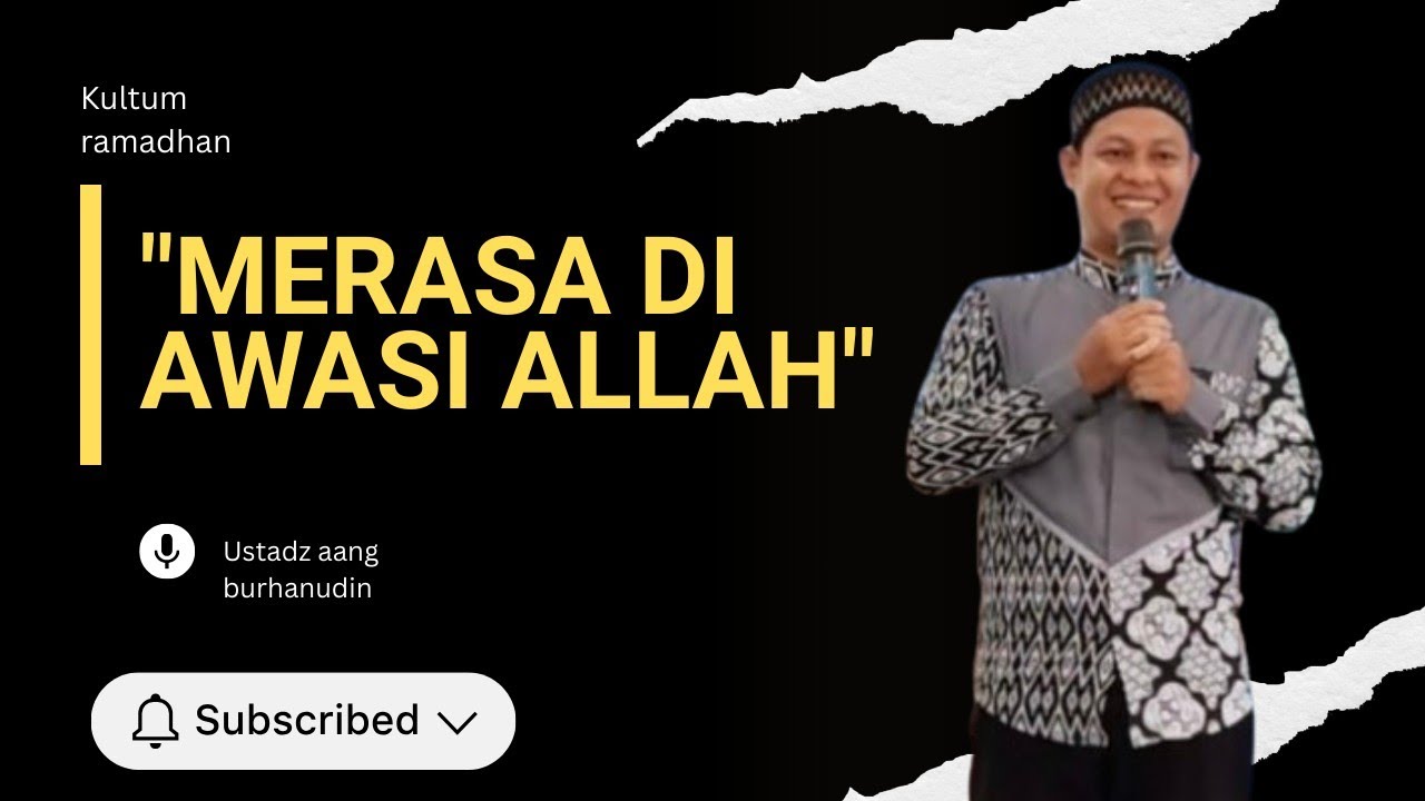Merasa diawasi oleh allah#ceramahumum #kultumramadhan #marhabanyaramadhan #tausiahramadhan 