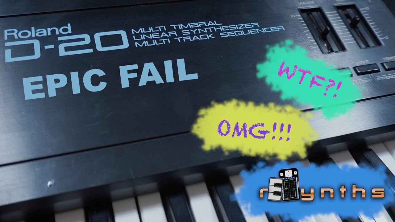 ROLAND D20: что не так со старичком? (ремонт) [ rESynths #14 ]