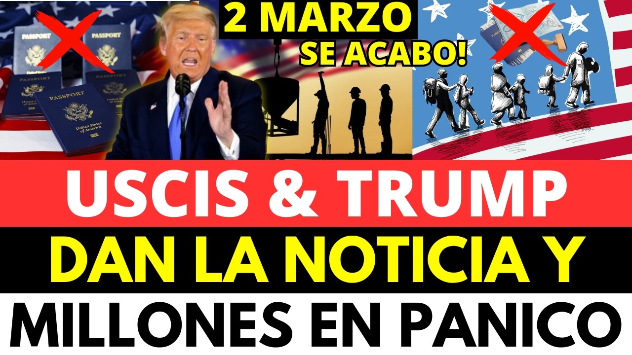 USCIS MANDA URGENTE AVISO A LA COMUNIDAD HISPANA!