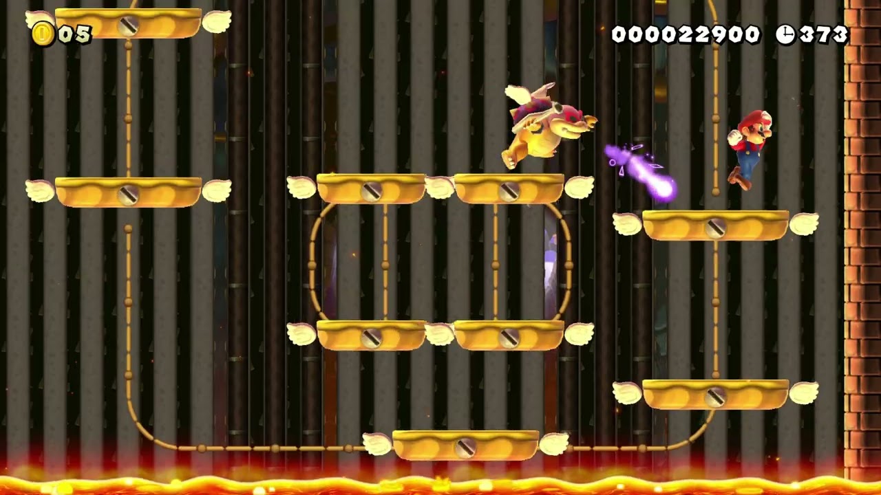 Roy,s Castle Of Skewers 6 - 5 by hanes 9/11 🍄Super Mario Maker 2 Switch 2 No Commentary #dtm