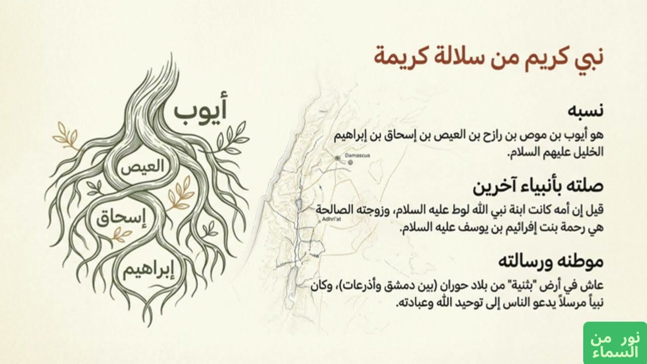 إرث نبي الله أيوب : نموذج للصبر الإلهي