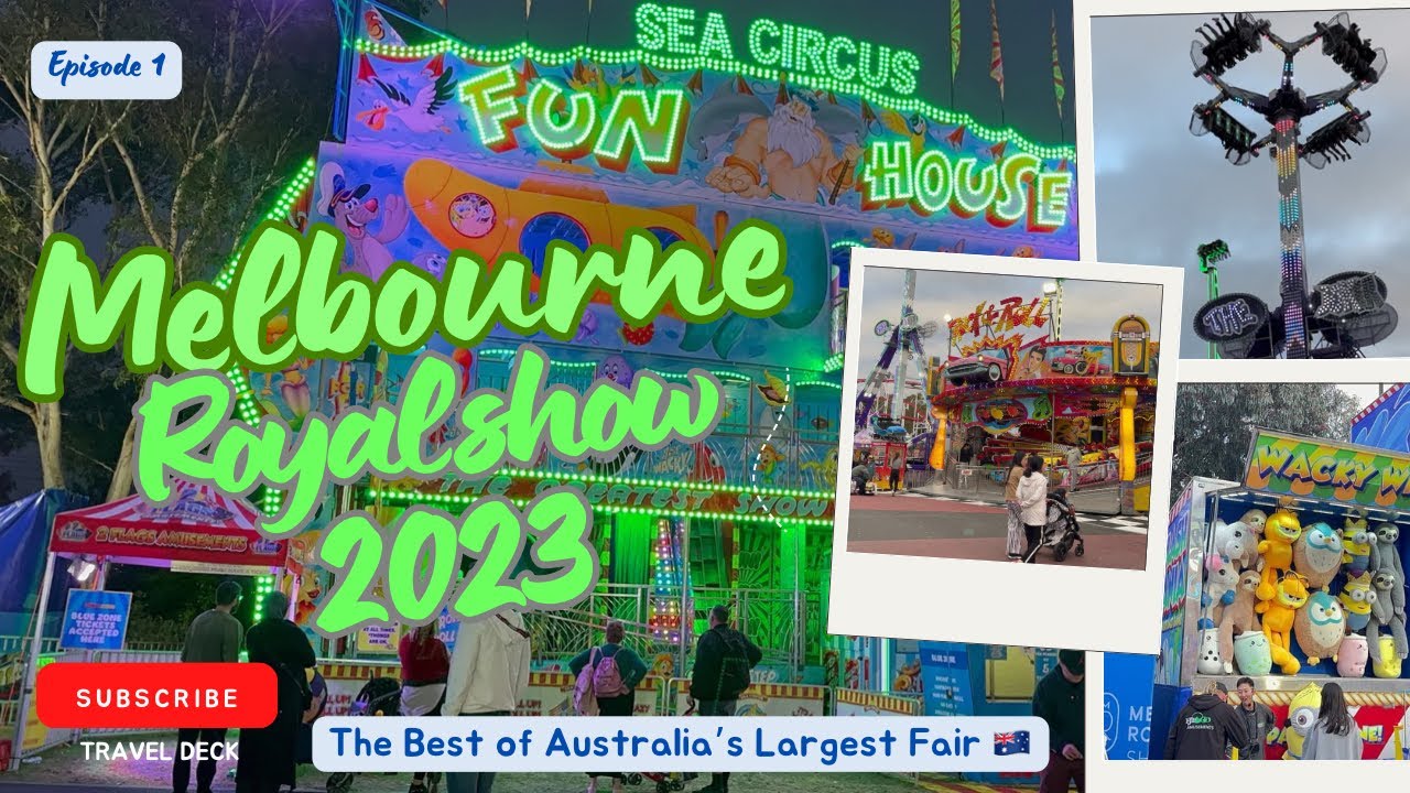 Melbourne Royal Show 2023 |  Royal Melbourne Show thrilling rides | Things to do in Melbourne 🇦🇺💙