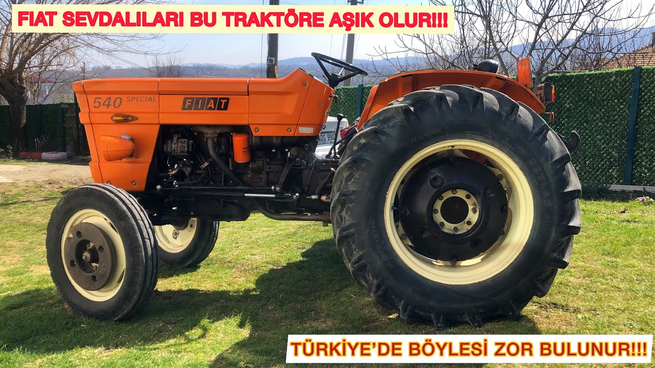 TÜRKİYE’NİN EN İYİLERİNDEN!!! İZLEYEN TRAKTÖRE TALİP OLUYOR!!! FIAT 540 SPECİAL!!!