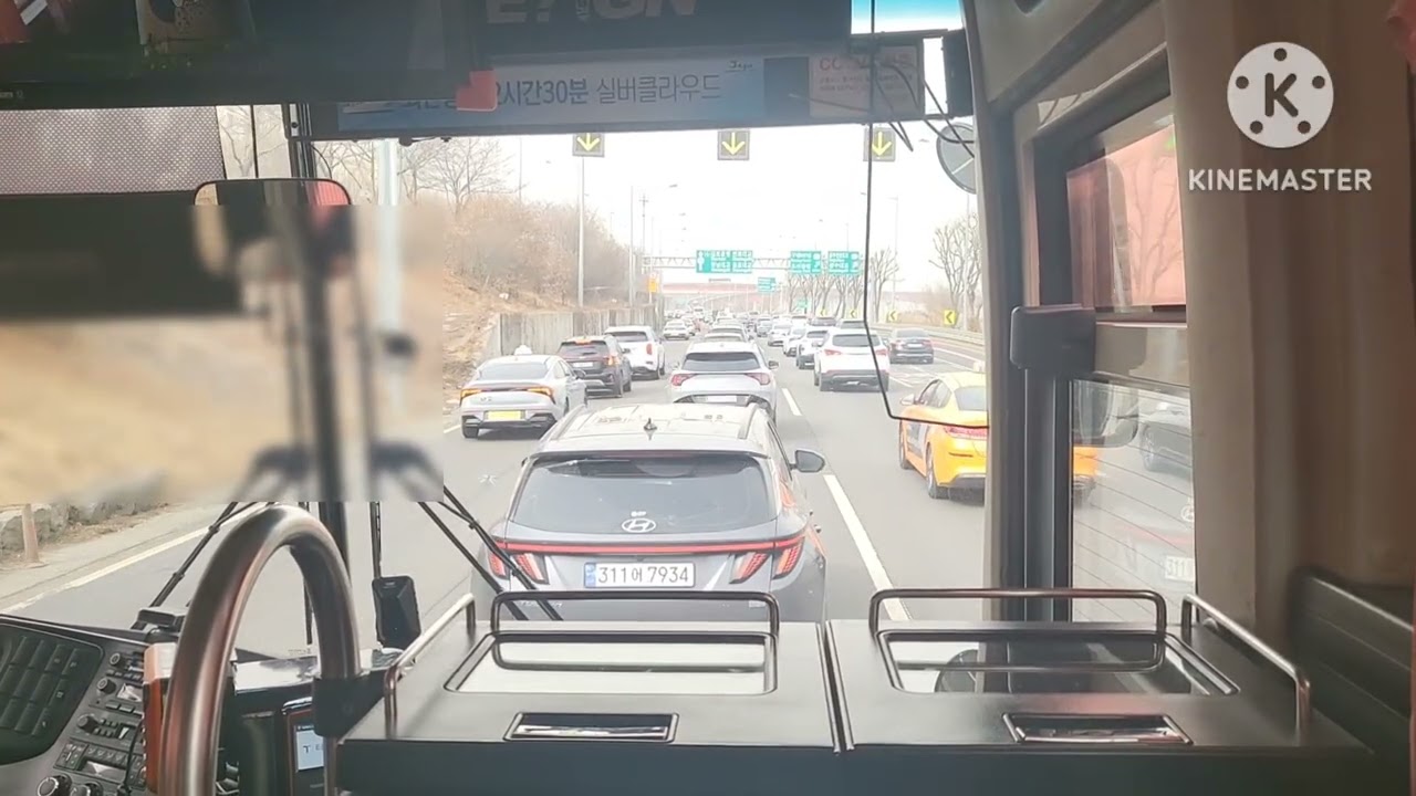 [한일고속] 동서울 ➡️ 대전복합 원본 주행