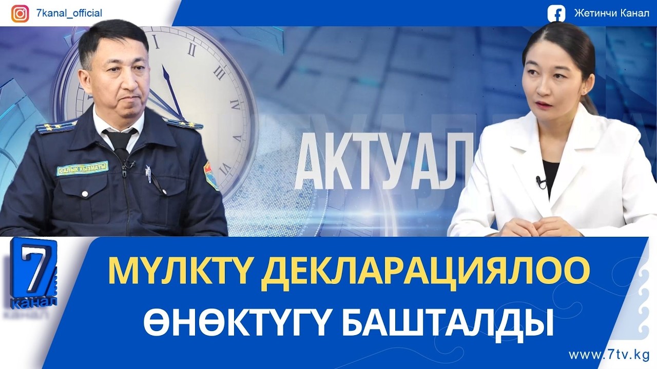 ЖӨНӨКӨЙ ЖАРАНДАР МҮЛКҮН ДЕКЛАРАЦИЯЛООДОН БОШОТУЛГАН