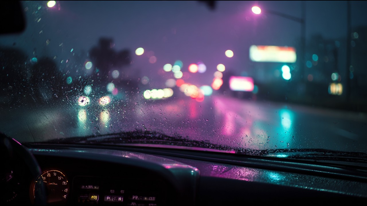 Dashboard Glow, City Moving Slow | Late Night Lo-Fi