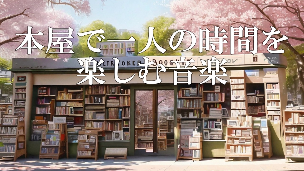 【春ボサノバ】本屋で一人の時間を楽しむ音楽