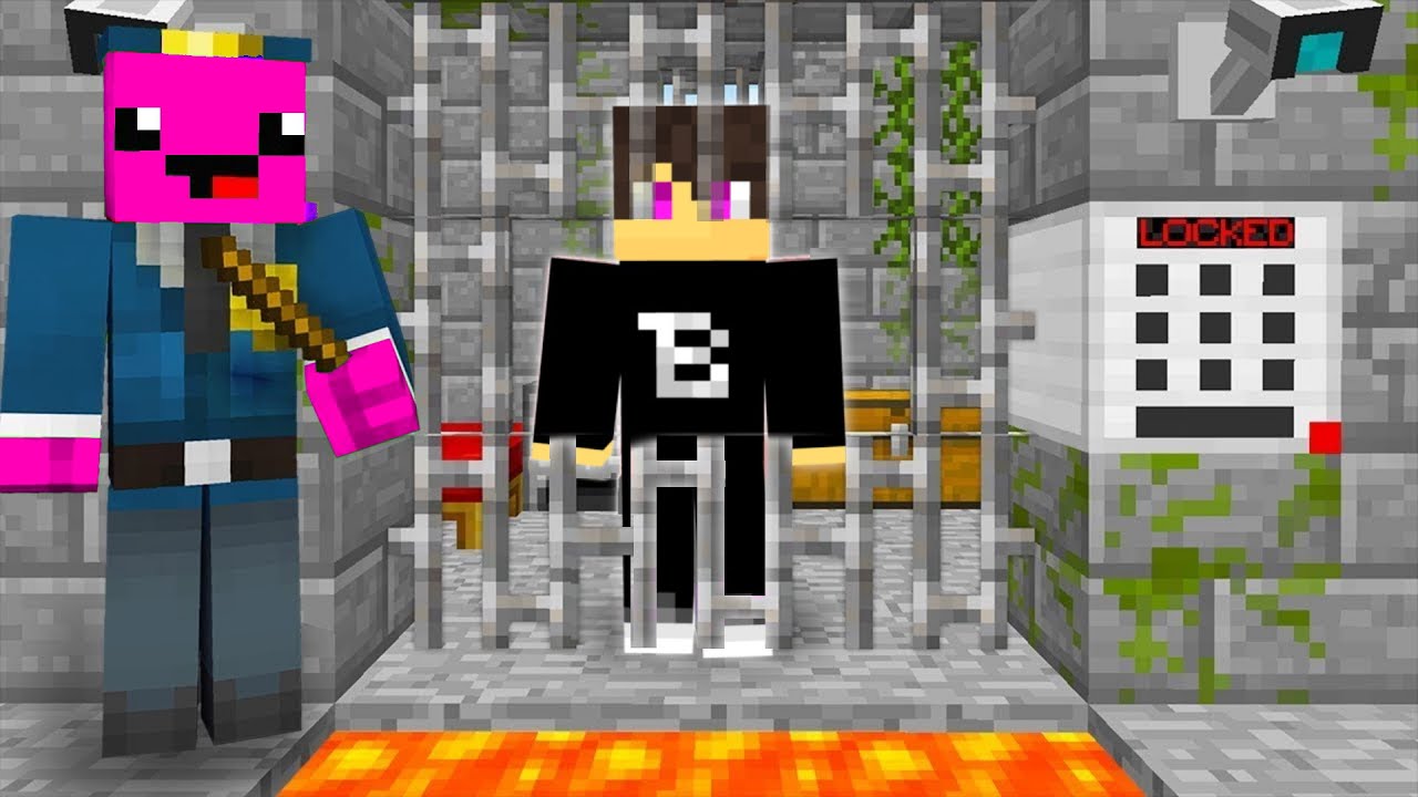 MINECRAFT SZÖKÉS - MENEKÜLÉS A BÖRTÖNBŐL!