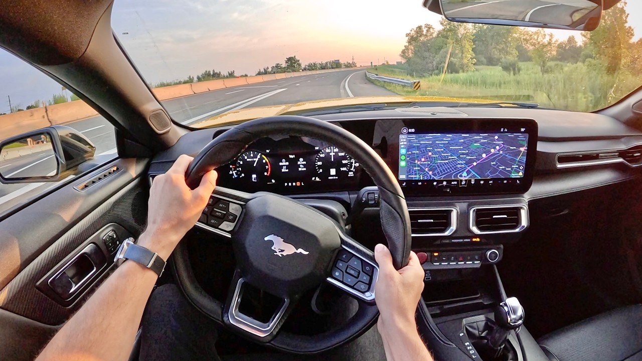 Ford Mustang Ecoboost Premium 2024 года — первые впечатления от вождения