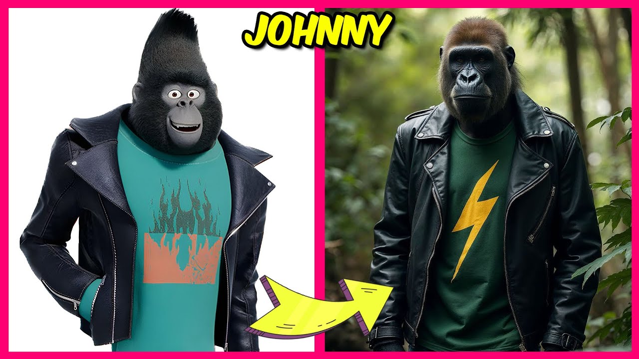 🦍Sing 2 All Characters in Real Life🔥🎤+ Guess By their Emoji Quiz + Their Favorite Snacks & More!