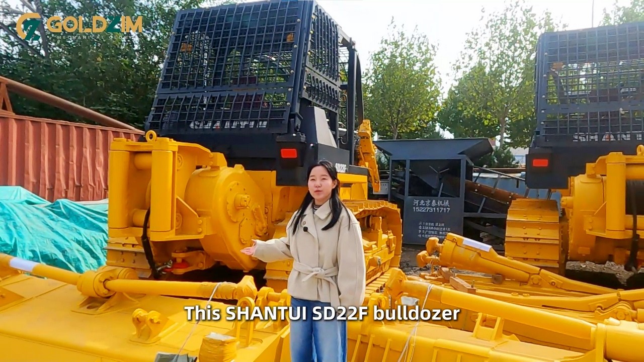 SHANTUI SD22F Bulldozer | Quick Introduction from Qingdao Warehouse