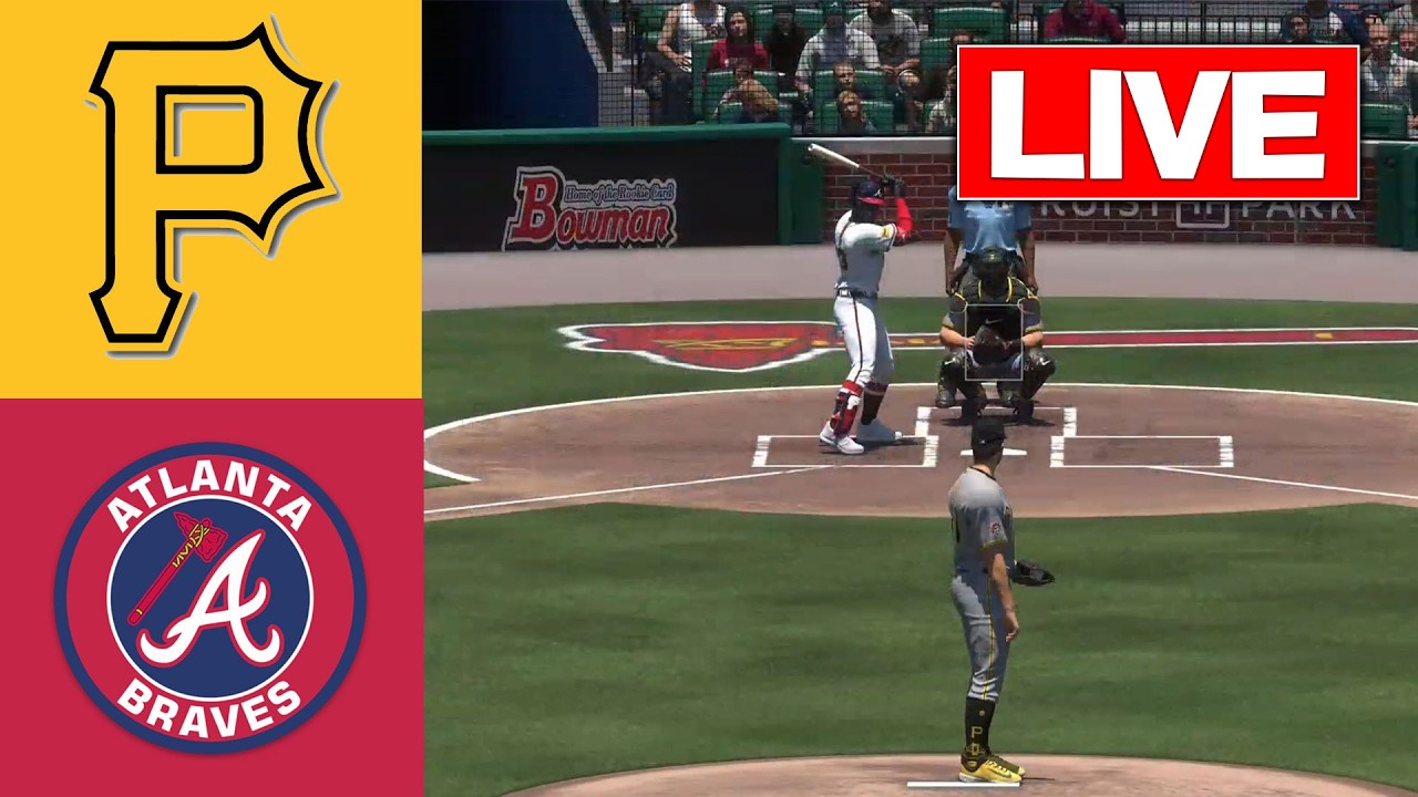 🔴LIVE 🔴Atlanta Braves vs Pittsburgh Pirates/ 19/03/26 Spring training /MLB THE SHOW 26