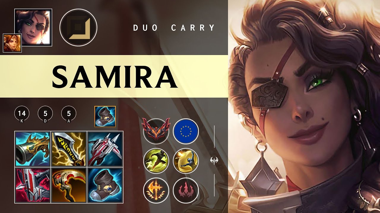 Samira ADC vs Jinx - EUW Grandmaster Patch 26.02