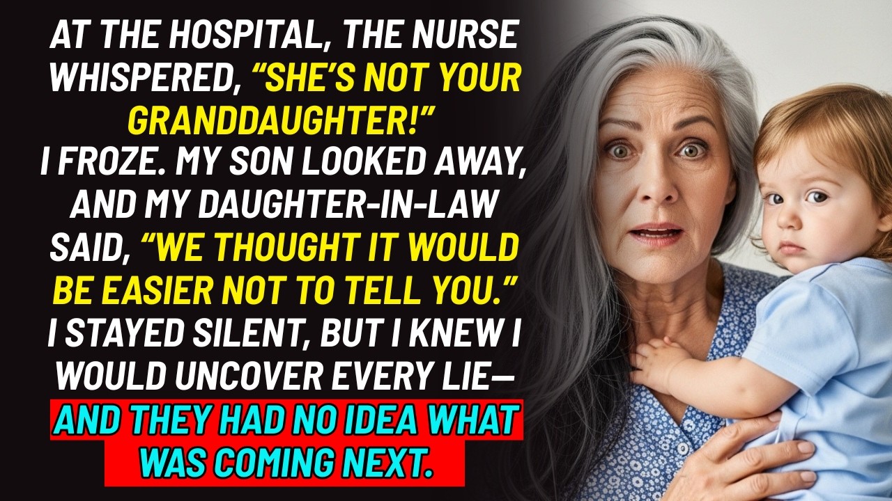 At The Hospital, They Told Me: “she’s Not Your Granddaughter” — The Truth Shocked Everyone…