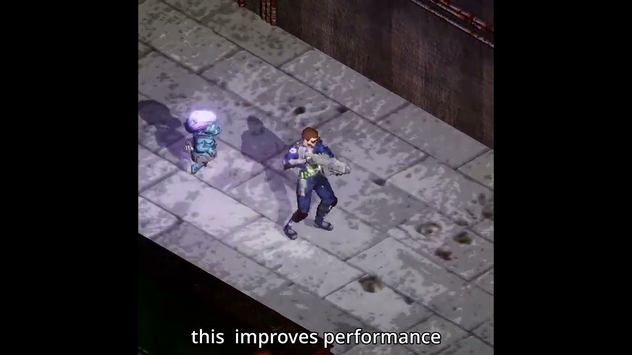 Pre-rendered sprites in Hyper Rebellion: Blood & Circuits