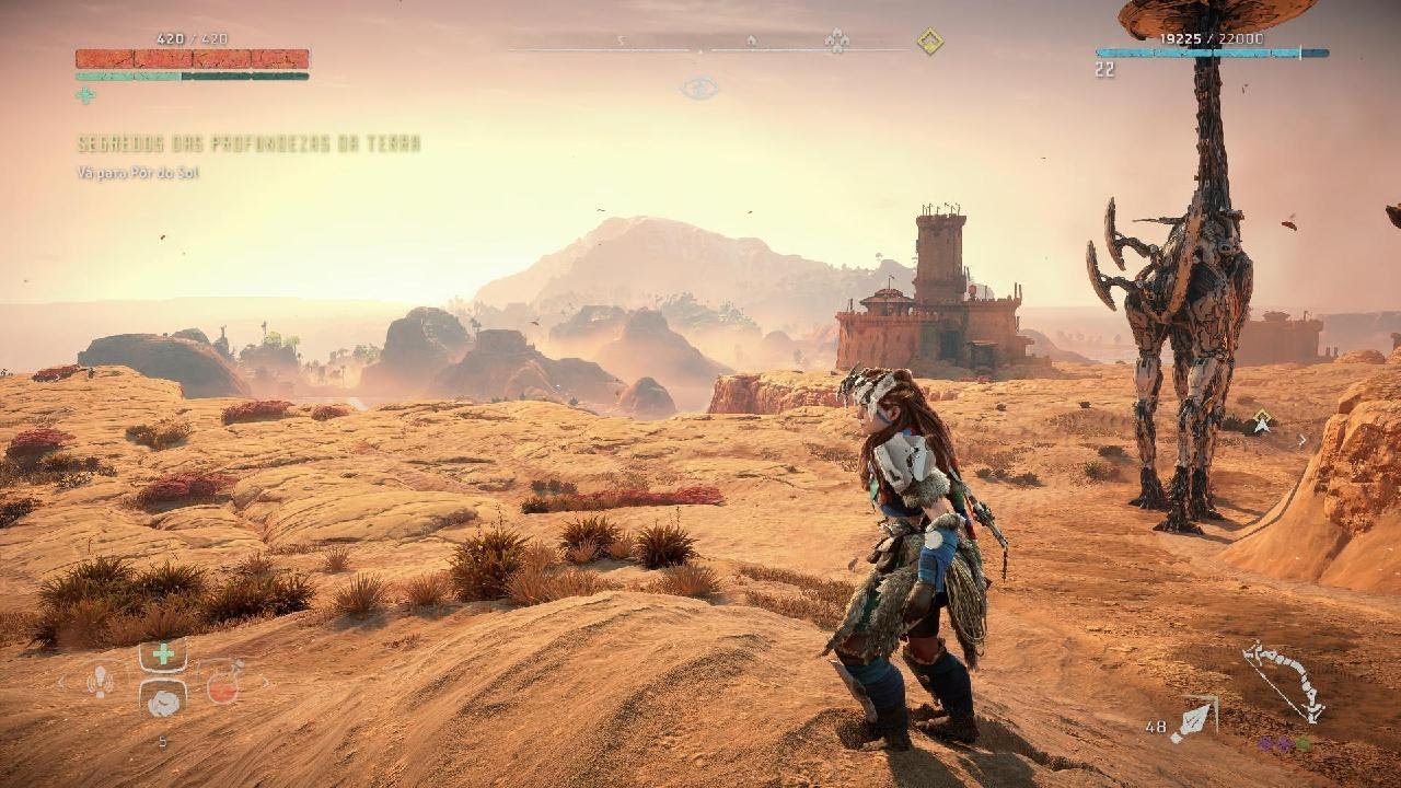 Horizon Zero Dawn Remastered lindo de mais