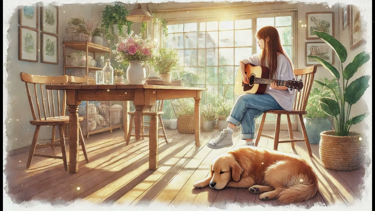Morning Guitar Vibes 🎸- Lo-Fi Guitar. Beats to Relax & Calm #morningguitar