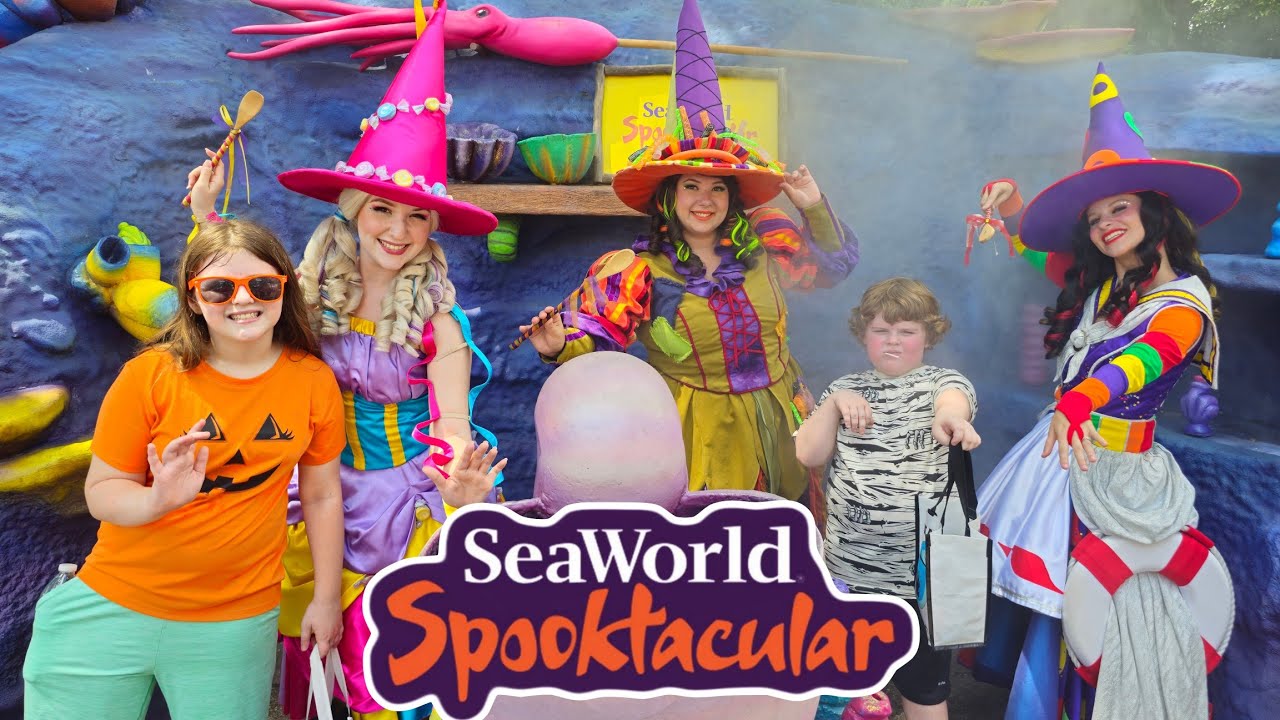 SeaWorld's Spooktacular 2024 | Family Friendly Halloween Event in Orlando, Florida