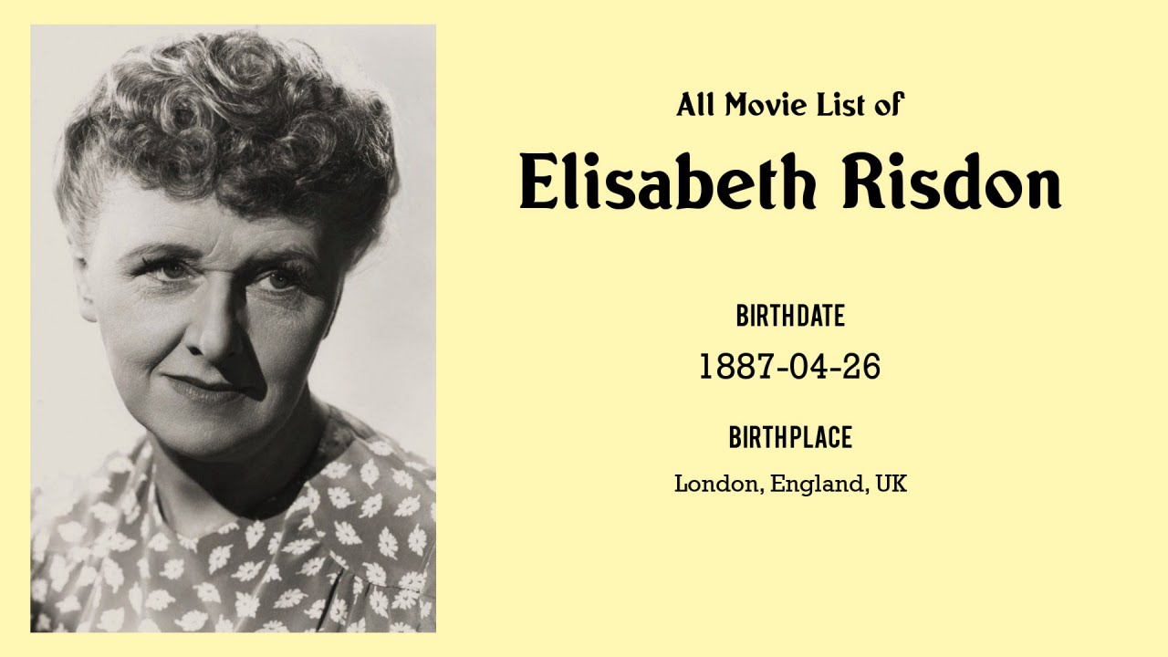 Elisabeth Risdon Movies list Elisabeth Risdon| Filmography of Elisabeth Risdon