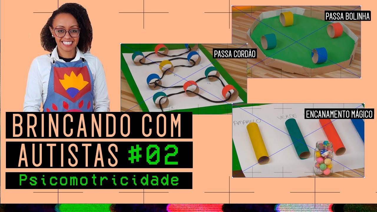 Jogos para autistas com coisas que você tem em casa | Brincando com Autistas #02