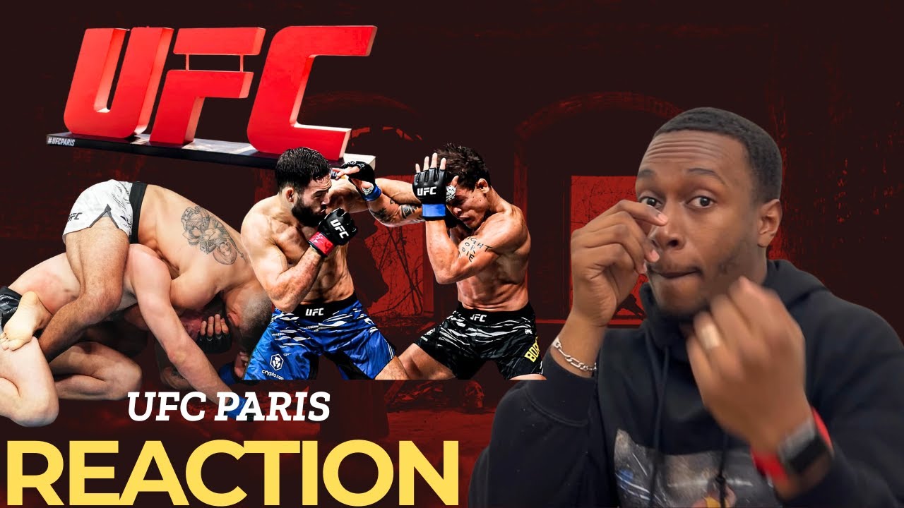 Ici c'est PARIS! Once again UFC PARIS was FIREWORKS | The FRENCHIES stop the FIGHTING NERDS!