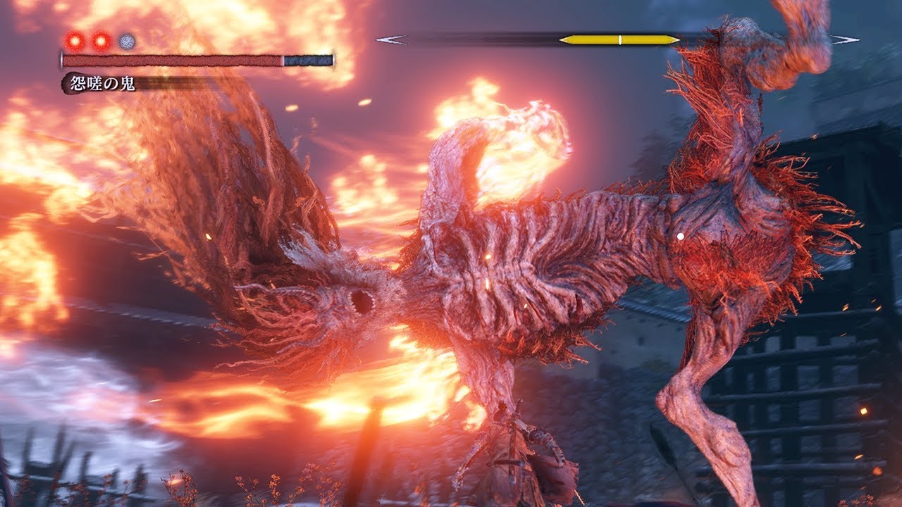 SEKIRO 怨嗟の鬼 8周目 ハードモード 苦難+厄憑 ノーダメージ NG+7 Hard Mode No Damage