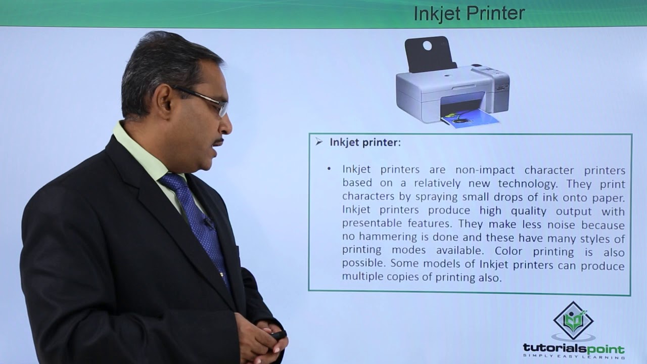 Inkjet and Laser Printer