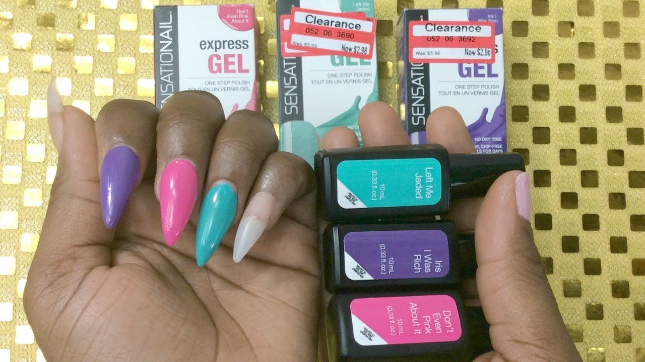 Sensationail Express Gel Polish Review