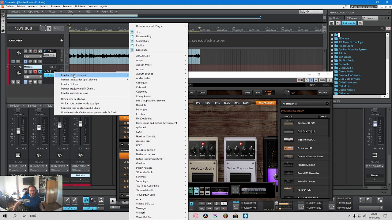 Tutorial Cakewalk 11: Grabacion de Guitarras!