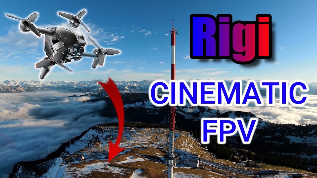 DJI FPV | How to escape bad weather with your drone | Rigi 🇨🇭 adventure | Drone Rigi
