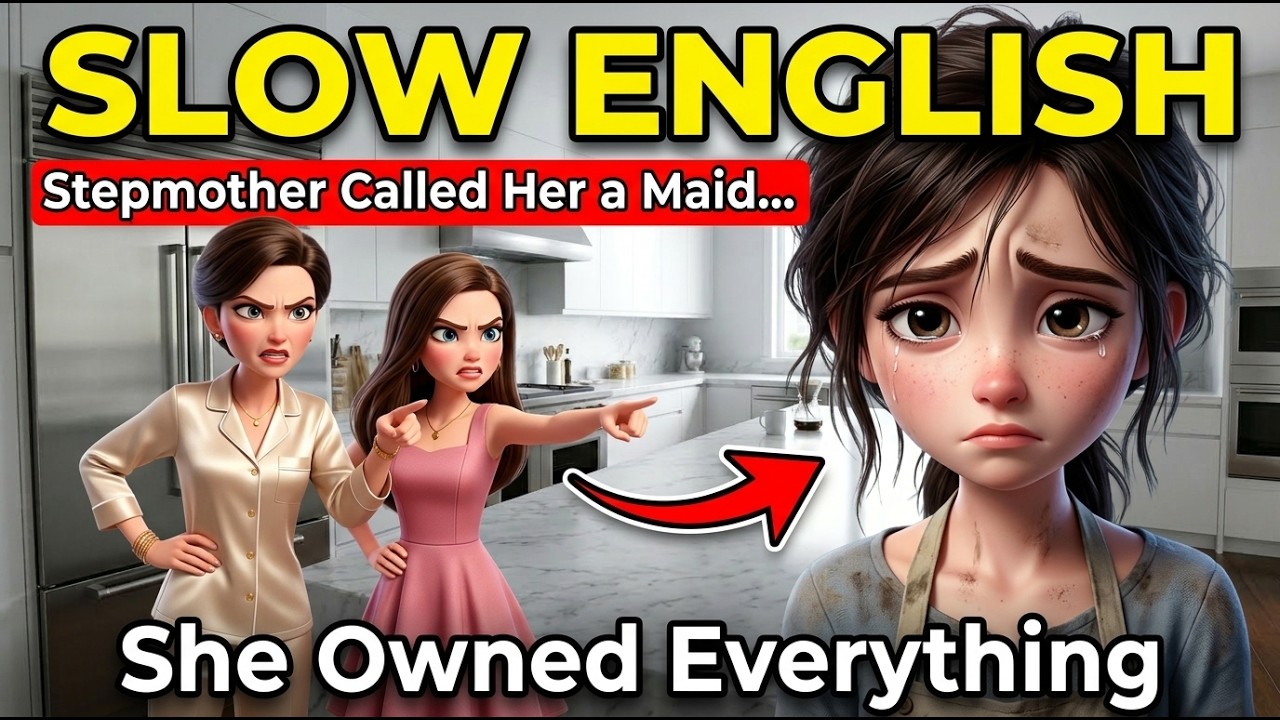 Stepmother Called Her a Maid &mdash; She Owned Everything | Easy English Listening Practice (A1- A2)