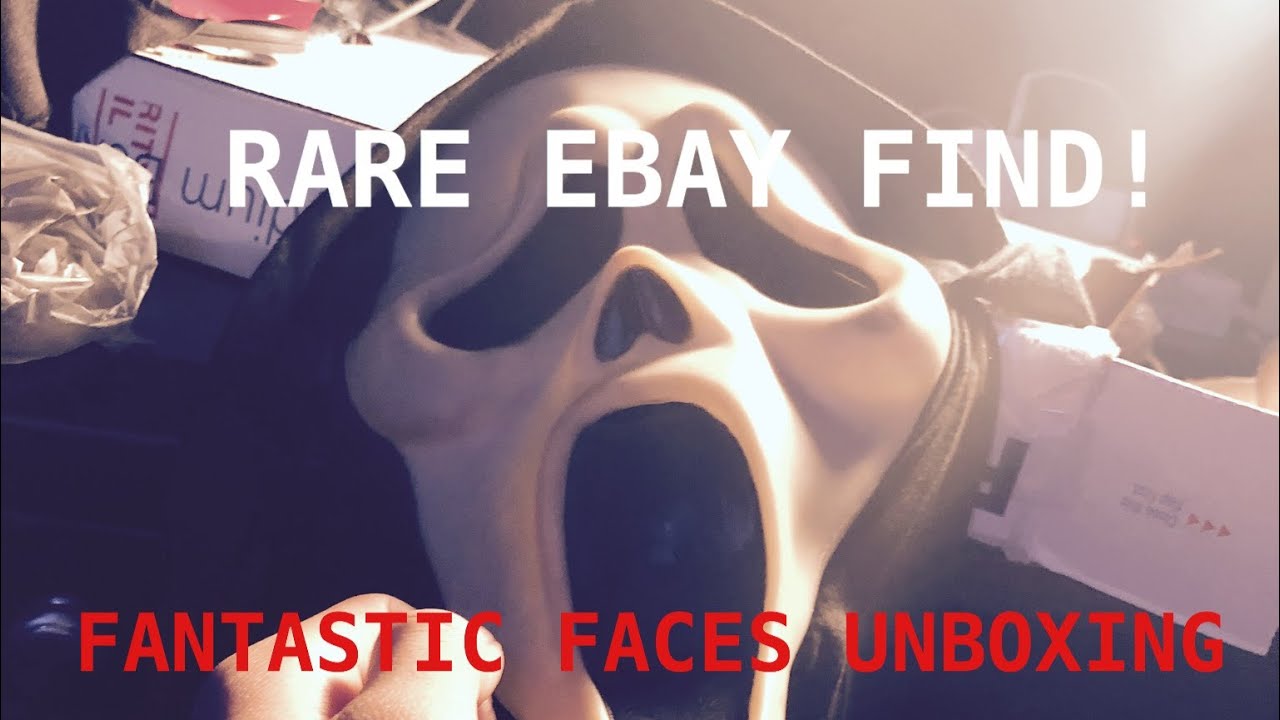 RARE FANTASTIC FACES SCREAM MASK UNBOXING! GEN 1?